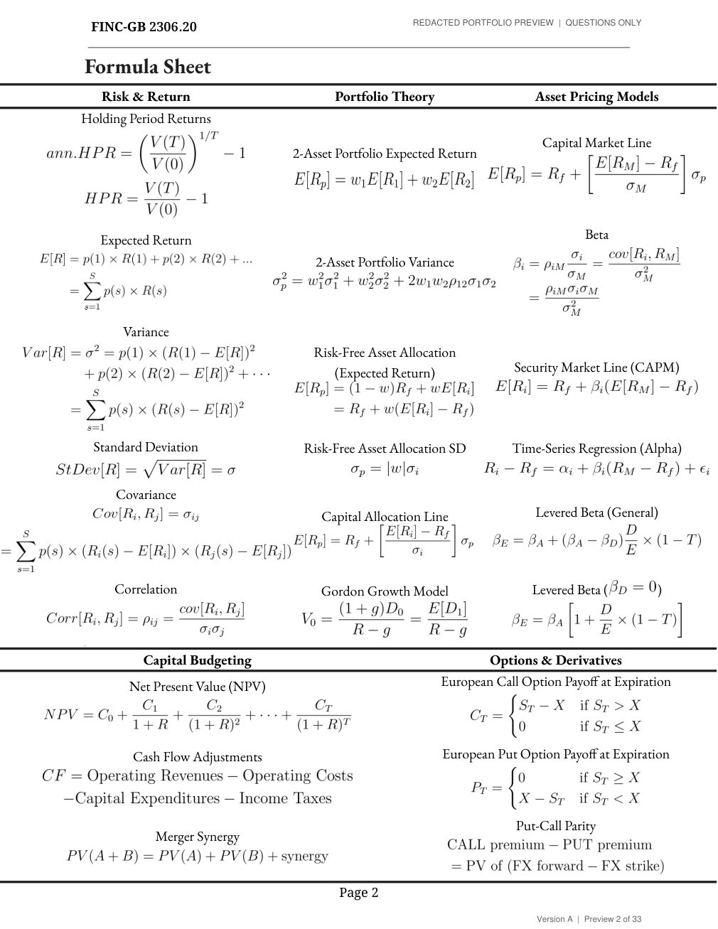 Final, version A, page 2