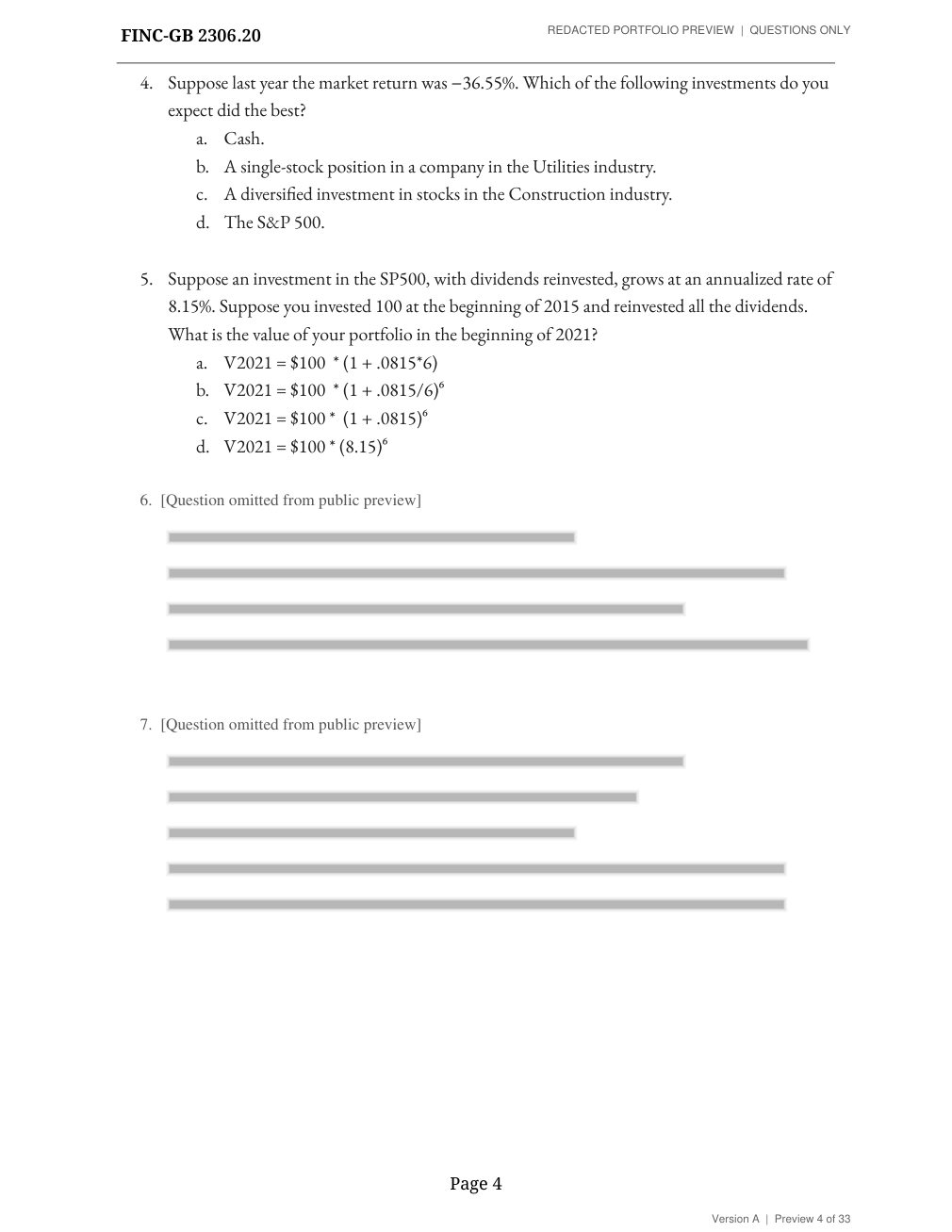 Final, version A, page 4
