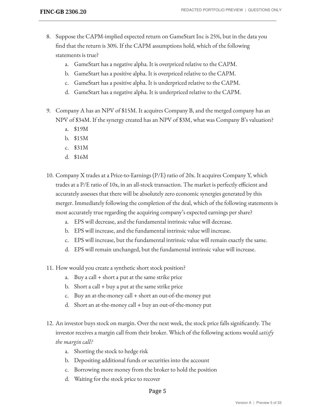 Final, version A, page 5