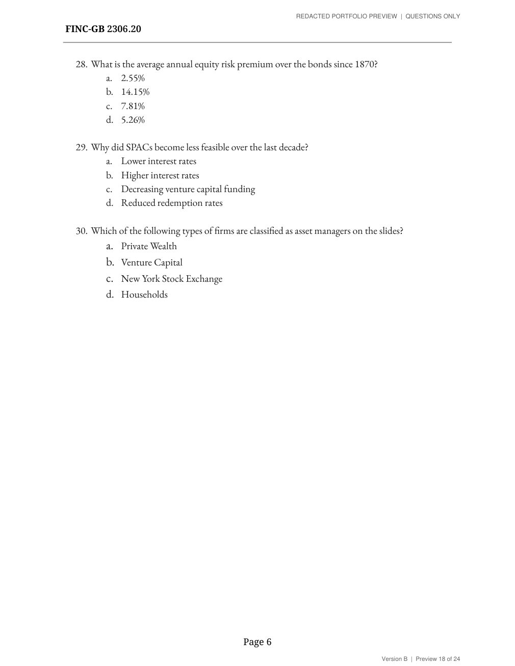 Midterm, version B, page 6