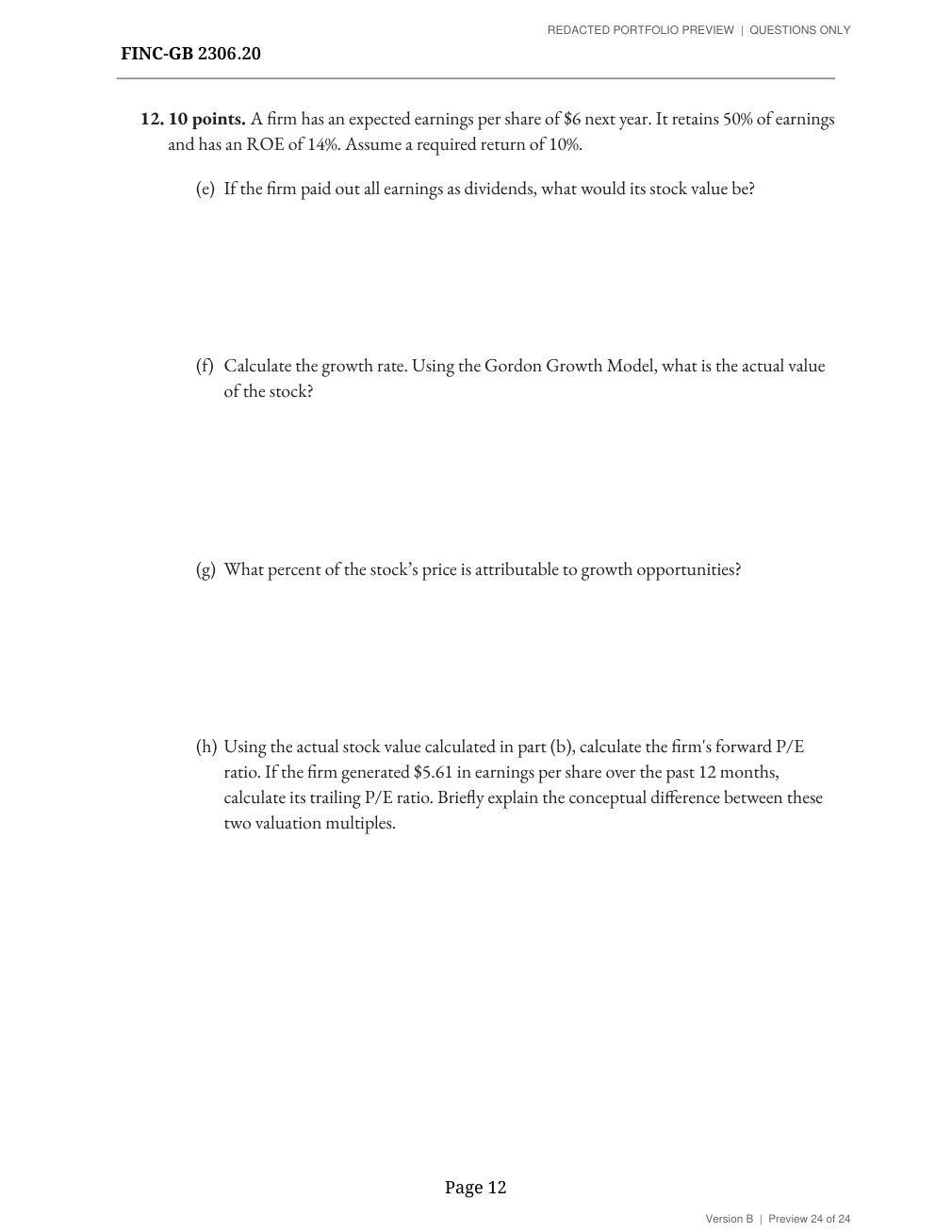 Midterm, version B, page 12